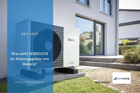 Gebäudeenergiegesetz: Heizen mit mindestens 65 Prozent erneuerbare Energien