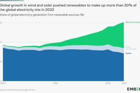 Global Electricity Review 2024: Neuer Report zeigt spektakuläre Expansion der Erneuerbaren