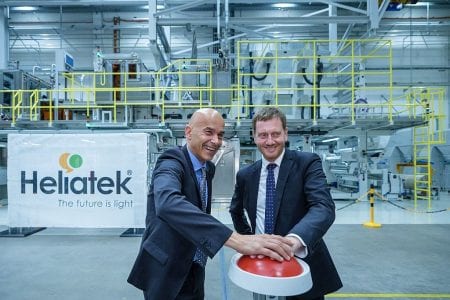 Heliatek: Solarfolien für Fassaden kurz vor der Massenproduktion