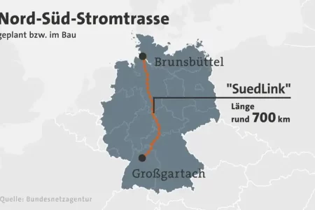 Südlink: Stromautobahn kurz vor vollständiger Genehmigung