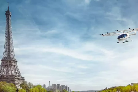 Lastkahn auf der Seine: Paris genehmigt Volocopter-Demonstration während Olympia